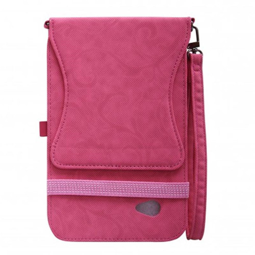 Custodia microfibra fucsia - in,