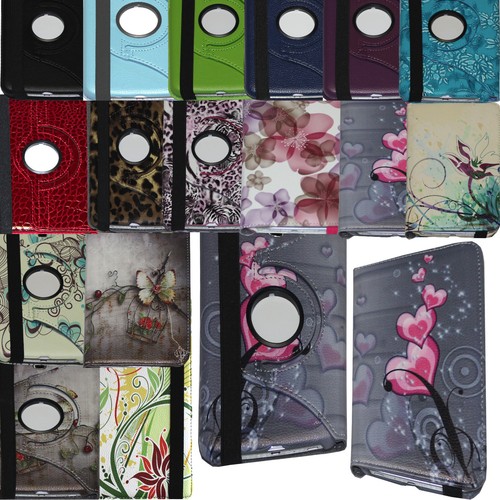 Supporto cover pelle girevole